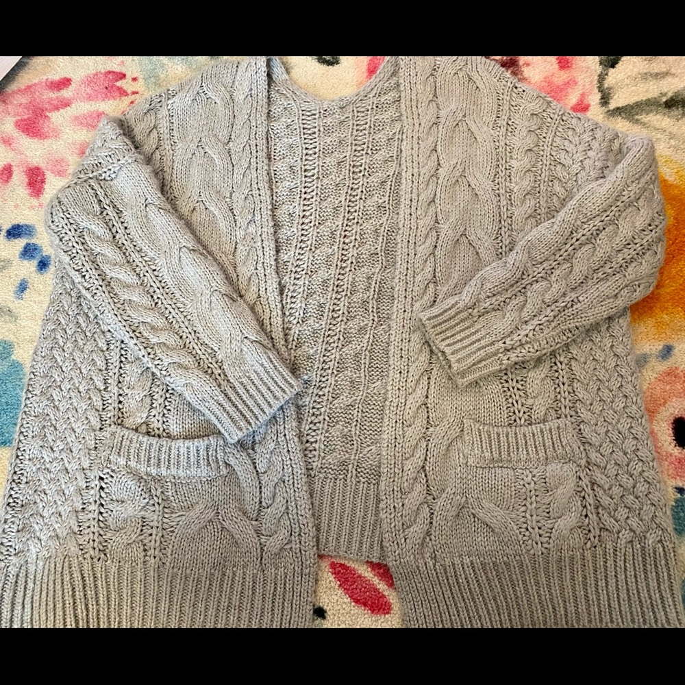 Small BUT oversized shein sweater super comfy!